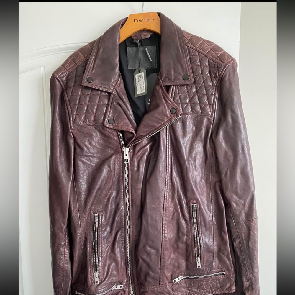 Men’s All Saints Leather Jacket